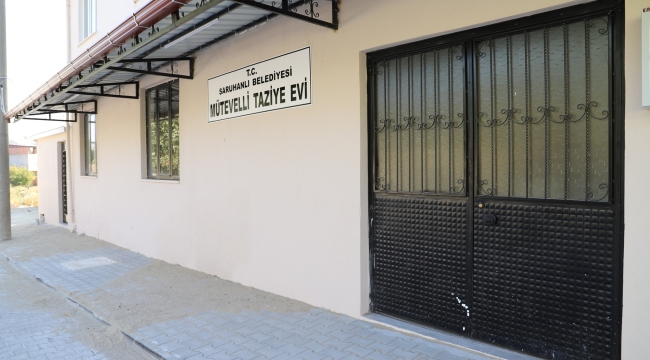 Mütevelli mahallesine taziye evi yapıldı