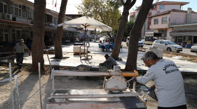 Nuriye meydanı yenileniyor