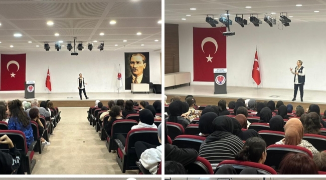 Polisin okullarda internet,siber zorbalık ve teknolojı bağımlığı eğitimi