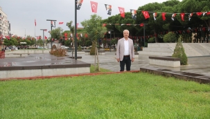 Saruhanlı bayrakarla donatıldı