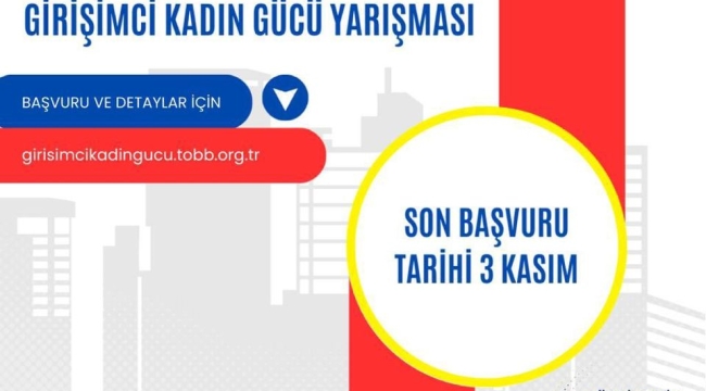 Son başvuru tarihi 3 kasım
