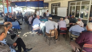 Üreticilere bağlarda kışa hazırlık eğitimi