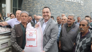 Üreticilere ücretsiz Ata tohumu dağıtıldı