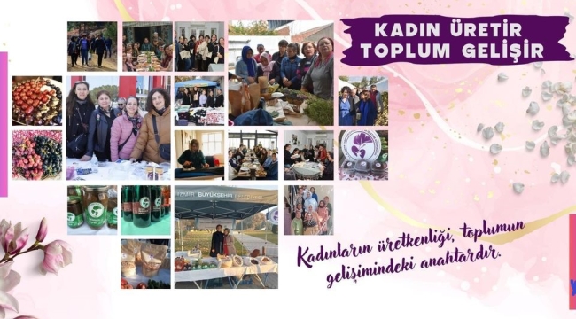 Üretken kadınlar toplantısı yapıldı