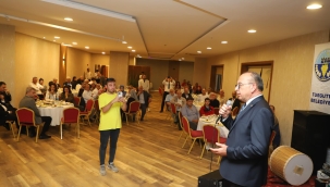 Yas nedeniyle erteleen muhtarlar buluşması yapıldı