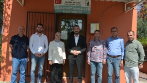 Yunusemre belediye başkan adayı Akan muhtarlarla buluştu