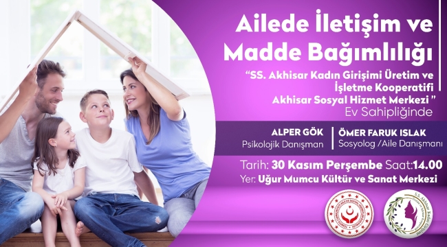 Akhisar'da 'ailede iletişim ve madde bağımlılığı' semineri