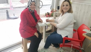 AKP'li kadın kolları "hane hane Manisa" çalışmasına başladı