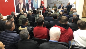AKP Soma'da mahalle başkanları toplantısı yaptı