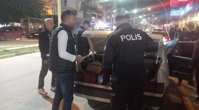 Alaşehir'de huzur operasyonu