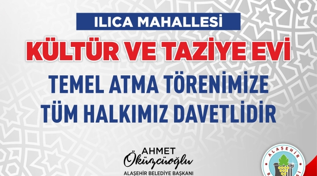 Alaşehir taziye evine kavuşutor