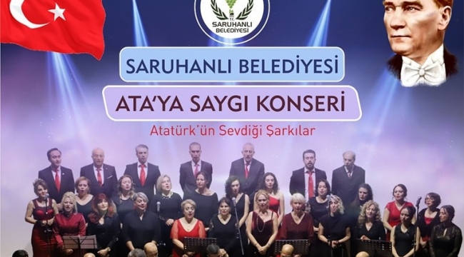 Ata'ya saygı konseri