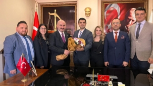 Baro başkanı Rona Alaşehir'de