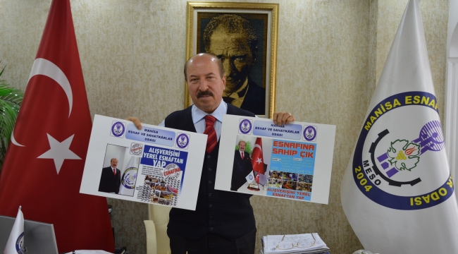Başkan Akyüz'den alış verişini esnaftan yap çağrısı