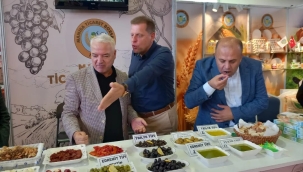 Başkan Bilgin tarım fuarında