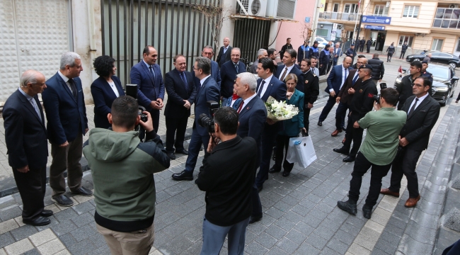 Başkan Bilgin vali Ünlü'yü bilgilendirdi