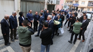 Başkan Bilgin vali Ünlü'yü bilgilendirdi