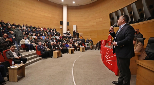 Başkan Dutlulu danışma kurulu toplantısında konuştu