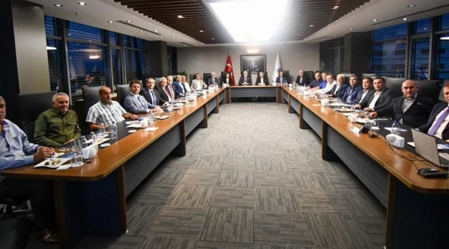 Başkan Hızlı OSB'de iş adamlarıyla buluştu