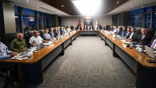 Başkan Hızlı OSB'de iş adamlarıyla buluştu