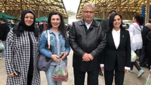 Başkan Kaplan pazar esnafını ziyaret etti