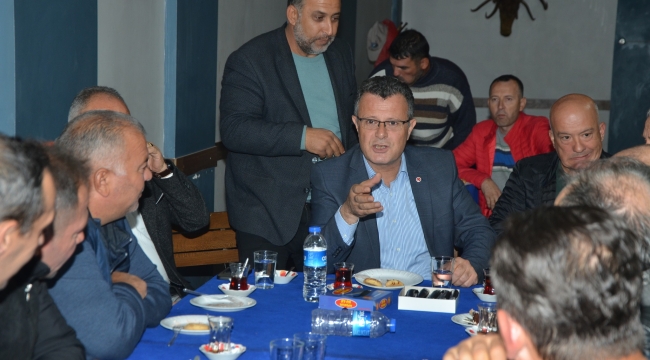 Başkan Öküzcüoğlu avcılar derneğini ziyaret etti