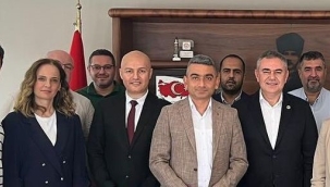 Başkan Üney Manisa eczacılar odasını ziyaret etti