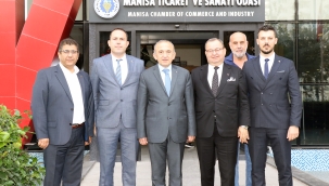 Biga TSO yönetimi başkan Yılmaz'ı ziyaret etti