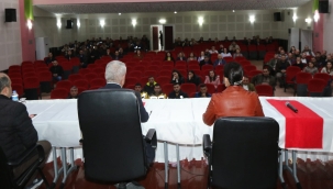 Değerlendirme toplantısında projeler ele alındı