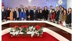 Ege bölgesi toplantısına AKP Manisa yöneticileride katıldı