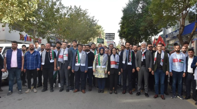 Filistin'e destek yürüyüşü