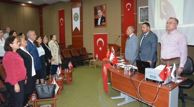 Genç girişimciler meclis üyeleriyle tanıştı