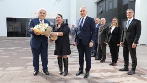 Genel müdür Dinç müdür Öztürk'e başarılar diledi