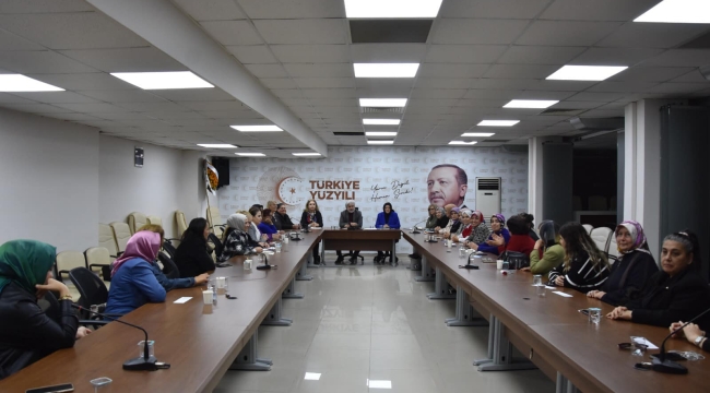 Haftalık toplantıya başkan Hızlı'da katıldı