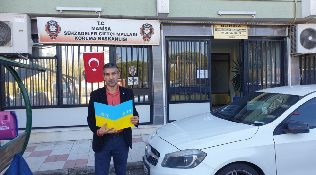 İyi partili başkan Çelik 'çiftçileri TZOB ikramiye mağduru etmiştır'