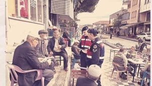 Jandarma 17 ilçede 145 mahallede dolandırıcılık konusunda vatandaşları uyardı