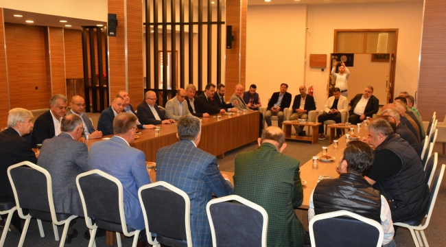 Karacabey ve Konya borsa heyetleri Manisa'da