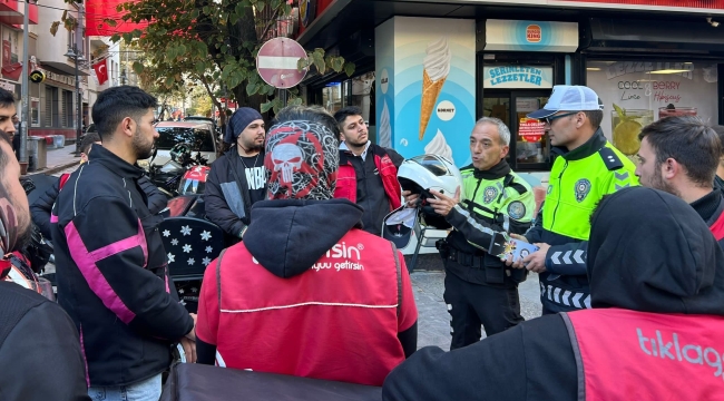 Motokuryeyelere broşürlü eğitim