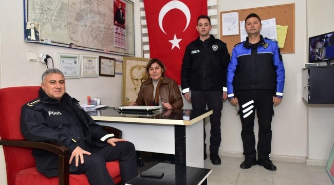 Müdür Aktaş'ın muhtarlar ziyareti sürüyor