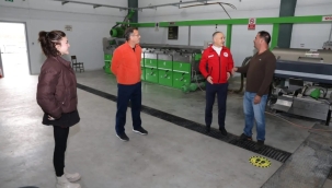 Müdür Öztürk zeytinyağı işletmelerini denetledi