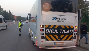 Okul servis denetimleri sürüyor