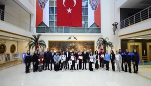 Polis konulu resim yarışmasında ödüller dağıtıldı