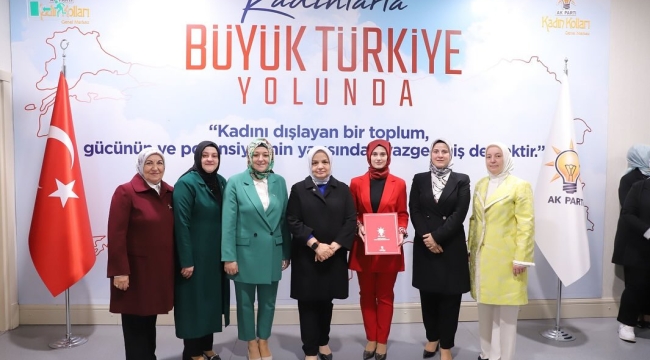 Soma AKP kadın kollarında nöbet değişimi