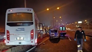 Turgutlu'da zincirleme kazada 10 kişi yaralandı