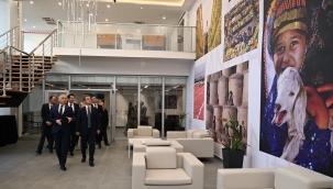 Vali Ünlü kurum ziyaretlerini sürdürüyor