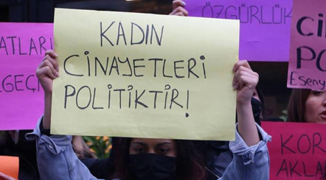11 ayda 399 kadın öldürüldü