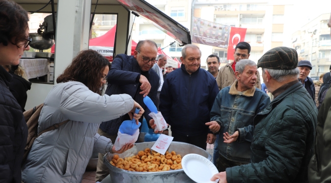 12 şehit için lokma hayrı yapıldı