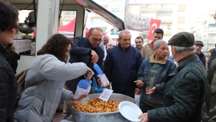 12 şehit için lokma hayrı yapıldı