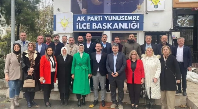AK parti MKYK üyesi Dilek Yıldız Büyükdağ Manisa'da