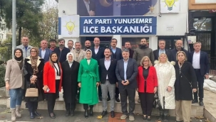 AK parti MKYK üyesi Dilek Yıldız Büyükdağ Manisa'da